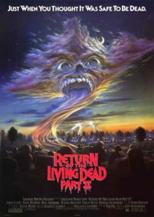 Return of the Living Dead Part II poster
