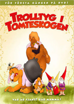 Trolltyg i tomteskogen poster