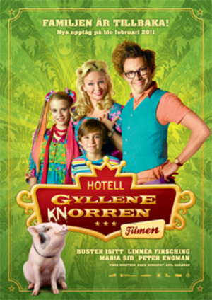 Hotell Gyllene Knorren - filmen poster