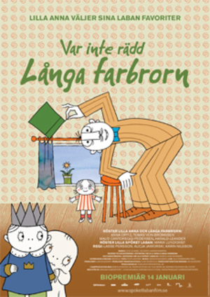 Var inte rädd Långa Farbrorn poster