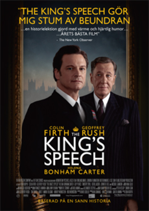 The King's Speech poster