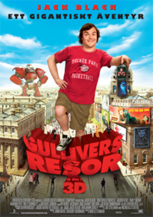 Gullivers resor poster