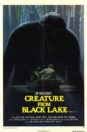 Creature from Black Lake poster