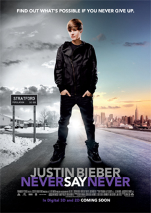 Justin Bieber: Never Say Never poster
