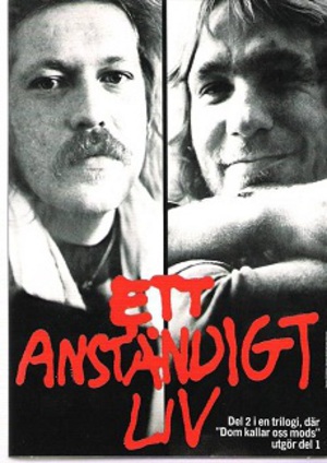 Ett anständigt liv poster