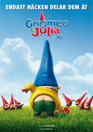 Gnomeo och Julia poster