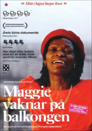 Maggie vaknar på balkongen poster