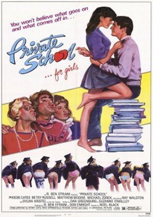 Privatskola för flickor poster