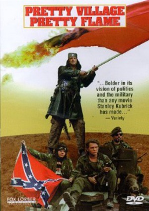 Flammande byar poster