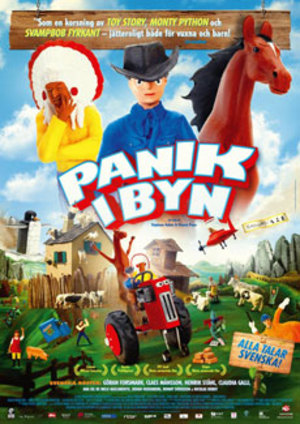 Panik i byn poster