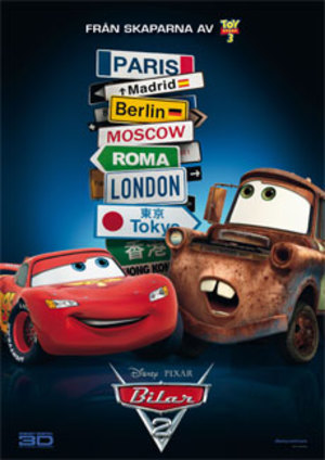 Bilar 2 poster