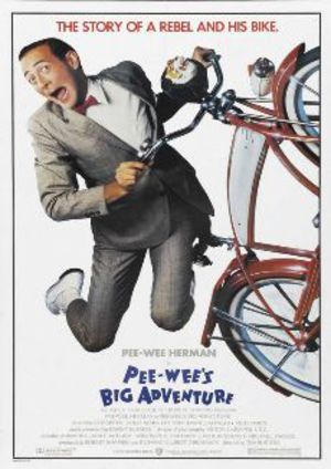 Pee-Wees stora äventyr poster