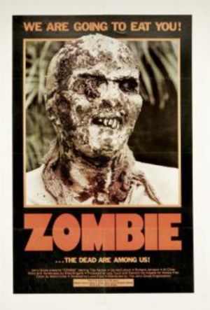 Zombie flesh eaters poster