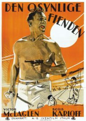 Den osynlige fienden poster