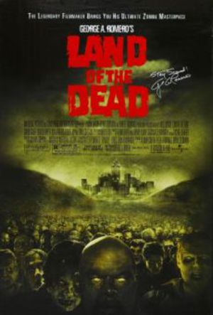 Land of the dead poster