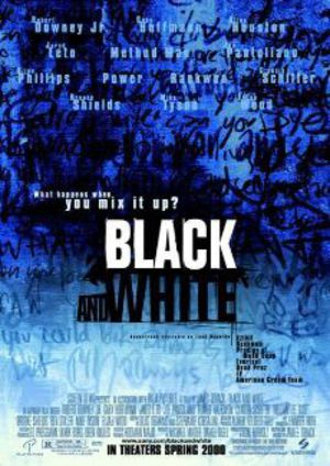 Black and White poster