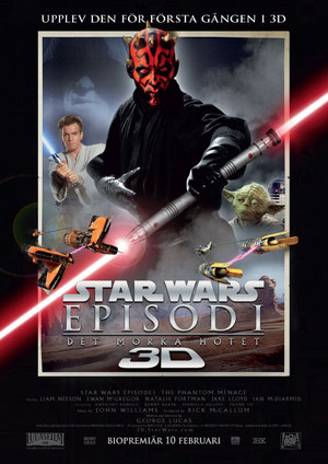Star Wars: Episod I - Det mörka hotet poster