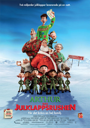 Arthur och julklappsrushen poster