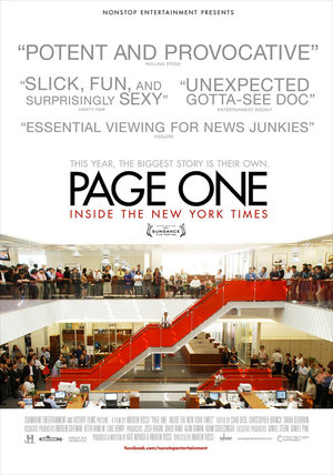 Page One: Inside The New York Times poster