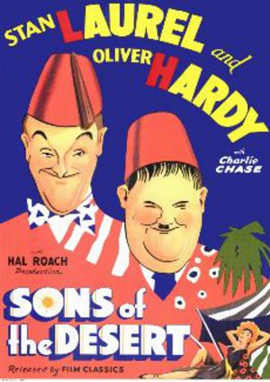 Öknens söner poster