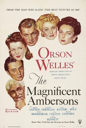 De magnifika Ambersons poster