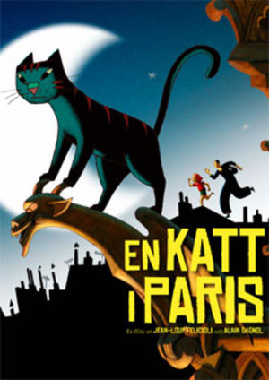 En katt i Paris poster