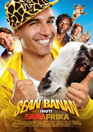 Sean Banan inuti Seanfrika poster