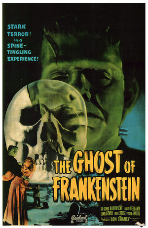 Frankensteins vålnad poster