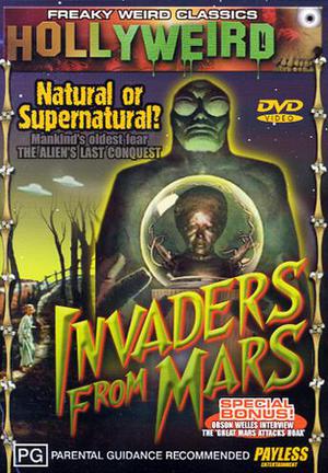 Anfall från Mars poster