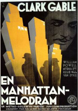 En Manhattan-melodram poster