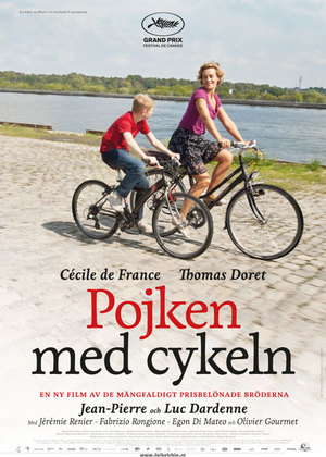 Pojken med cykeln poster