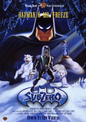 Batman & Mr. Freeze i minusgrader poster