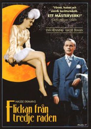 Flickan från tredje raden poster