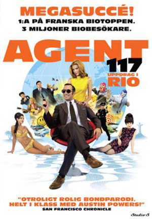Agent 117 - Uppdrag i Rio poster