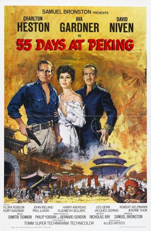 55 dagar i Peking poster