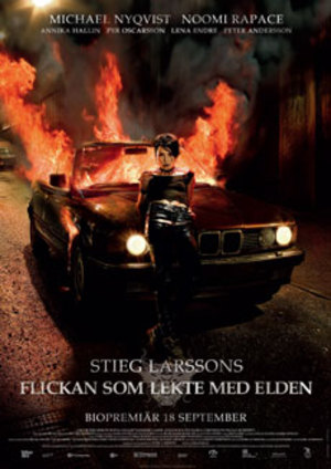 Flickan som lekte med elden poster