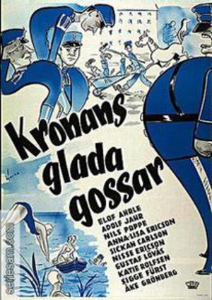 Kronans glada gossar poster