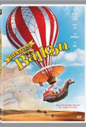5 veckor i en ballong poster