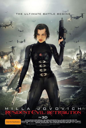 Resident Evil: Retribution poster