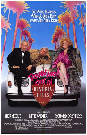 På luffen i Beverly Hills poster