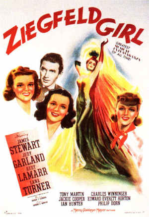 Ziegfeldflickan poster