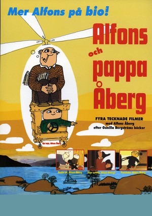 Alfons och pappa Åberg poster
