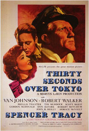 30 sekunder över Tokyo poster
