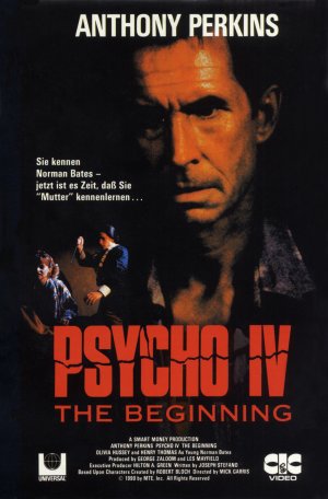 Psycho IV: The Beginning poster