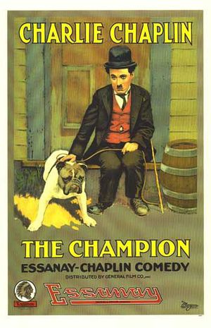 Charlie som boxare poster