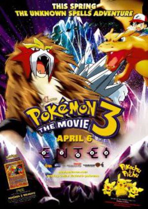 Pokémon 3 poster