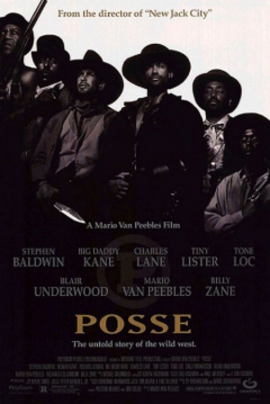 Posse - Svart uppbåd poster