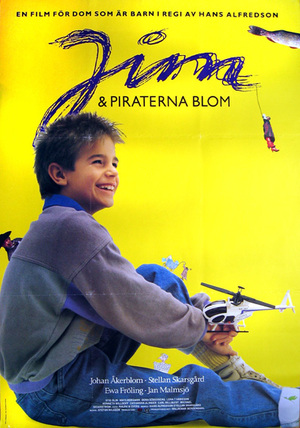 Jim och piraterna Blom poster