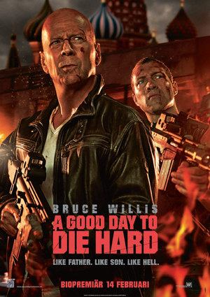 A Good Day to Die Hard poster