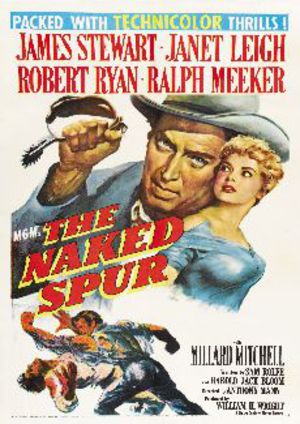Den nakna sporren poster